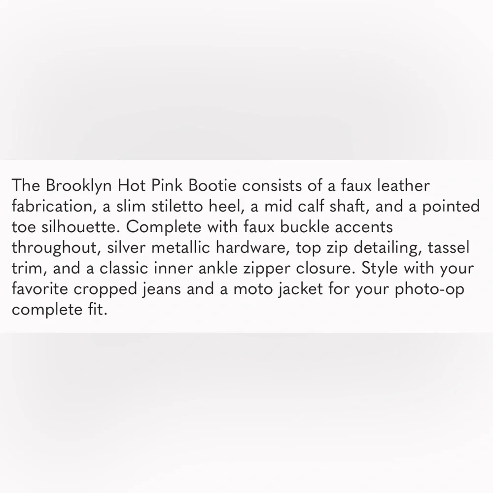 Stylish Pink Women's Boots - Picture 5 of 5